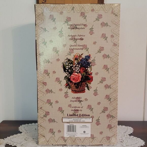 Brand New in Box Vintage Collector's Choice Porcelain Doll - Picture 6 of 8